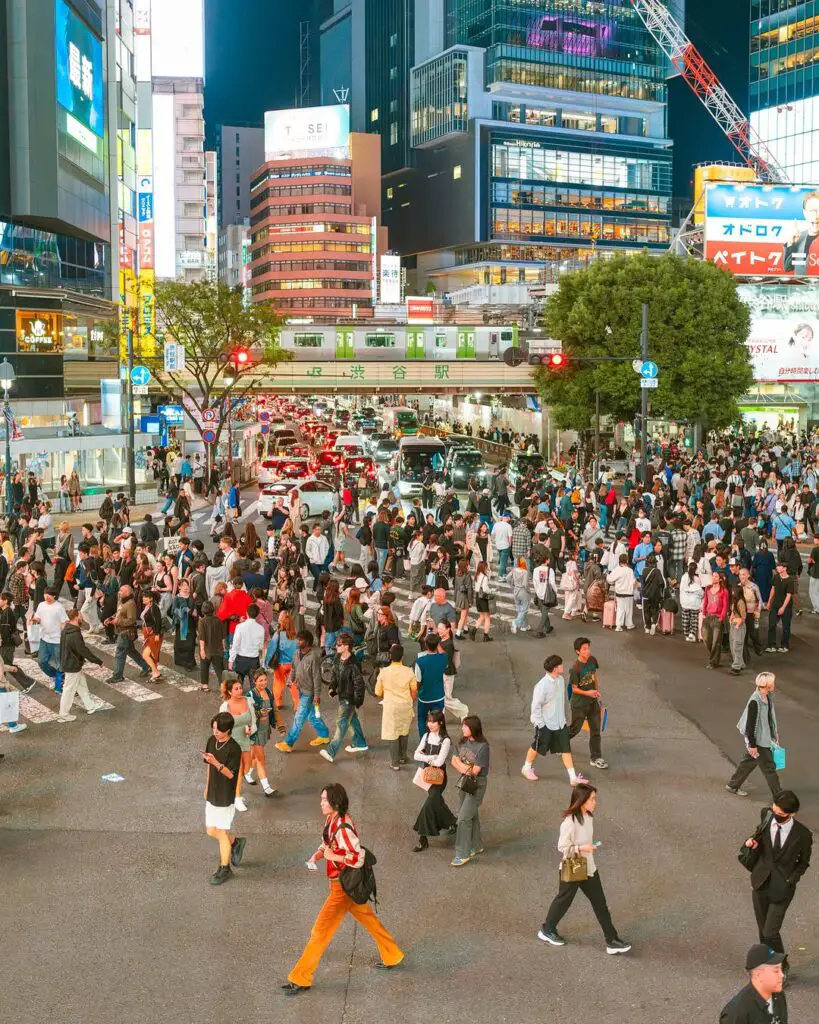 Shibuya crossing