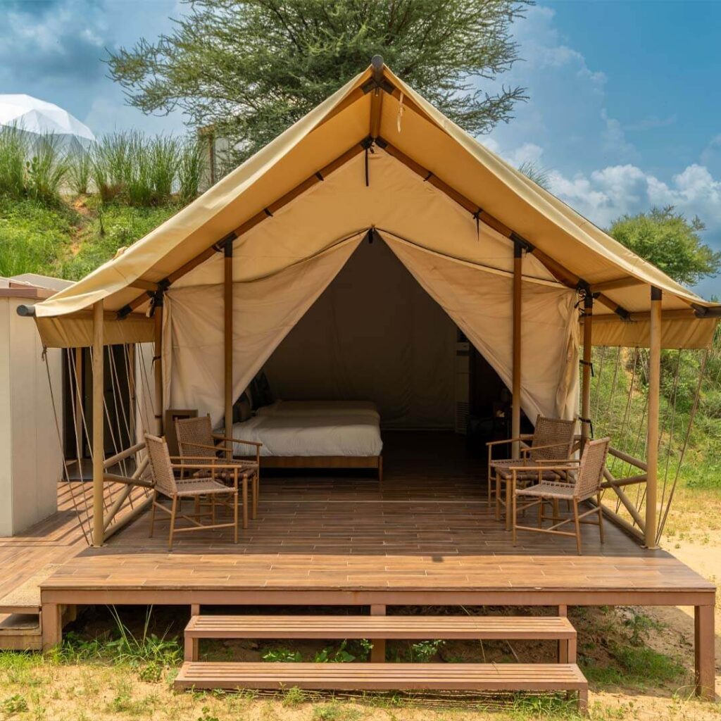 Glamping site on Hipcamp